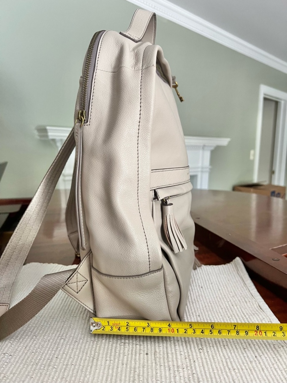 Fossil Sherri Eco Leather Backpack in Greystone - Picture 15 of 15
